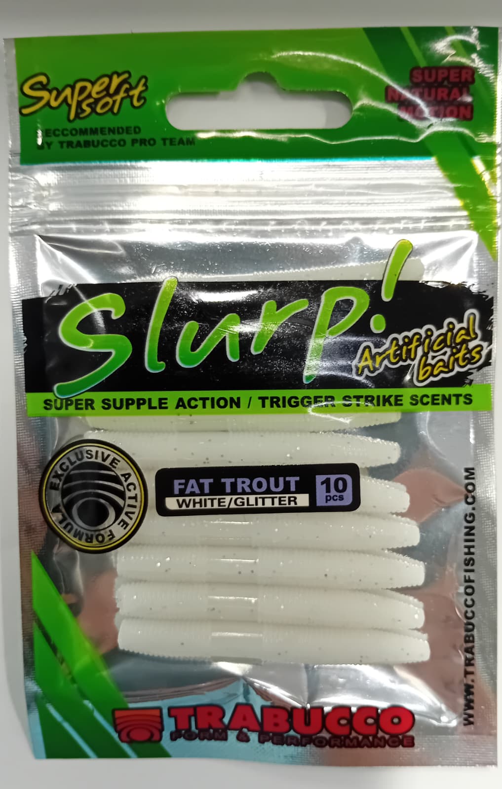 SLURP BAIT FAT TROUT WORM
