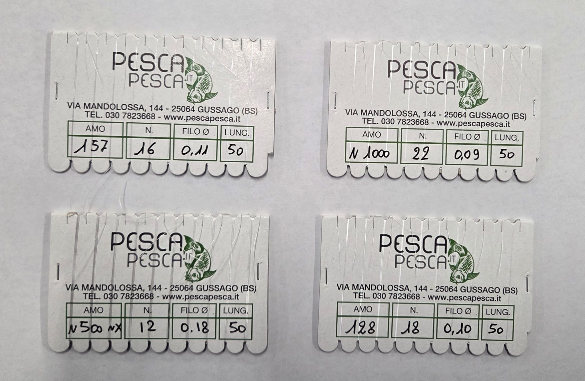 Ami Legati Colmic Nuclear WB400 n.19 filo 0,09 50 cm