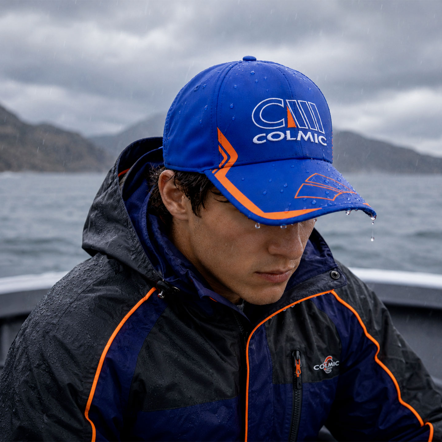 CAPPELLO WATER REPELLENT BLU
