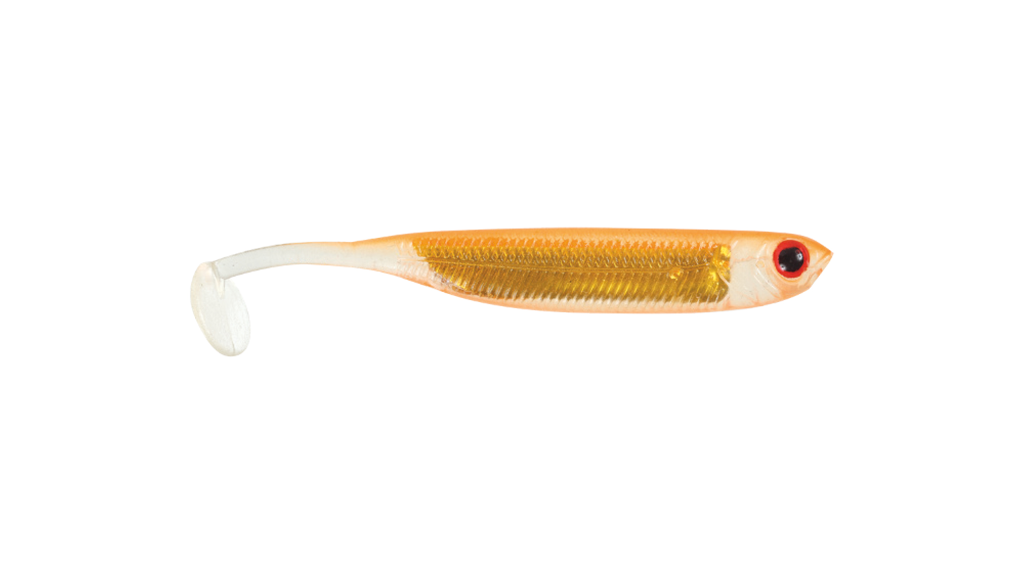 MIRROR SHAD 3.2'' (Orange/Gold)