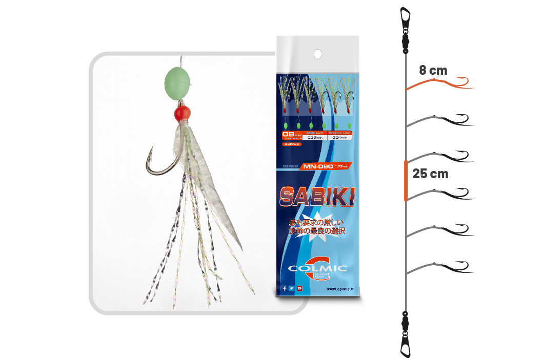 SABIKI MN-090 1.75 mt 6 ami