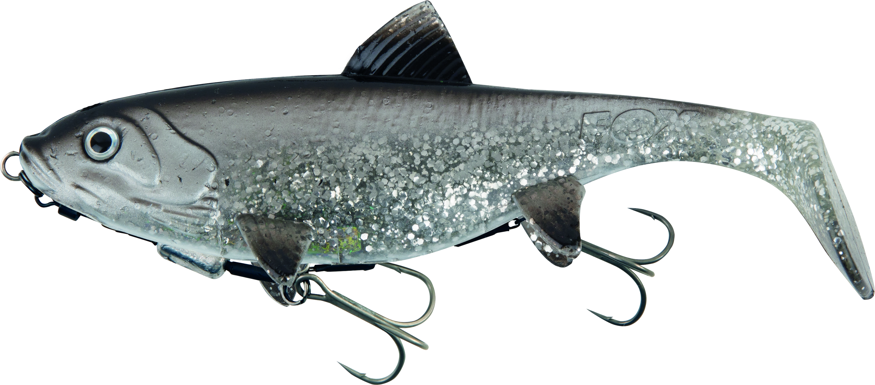 Replicant 23cm 9in SHALLOW 125g UV Silver Bait Fish