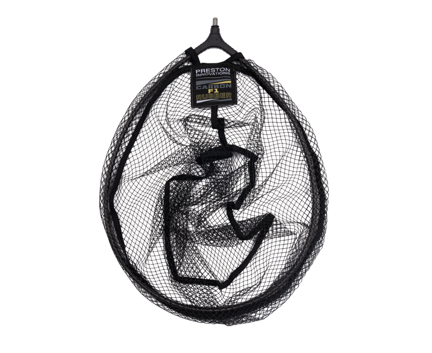 TESTE DI GUADINO GOMMATE IN CARBONIO CARBON F1 LATEX LANDING NET