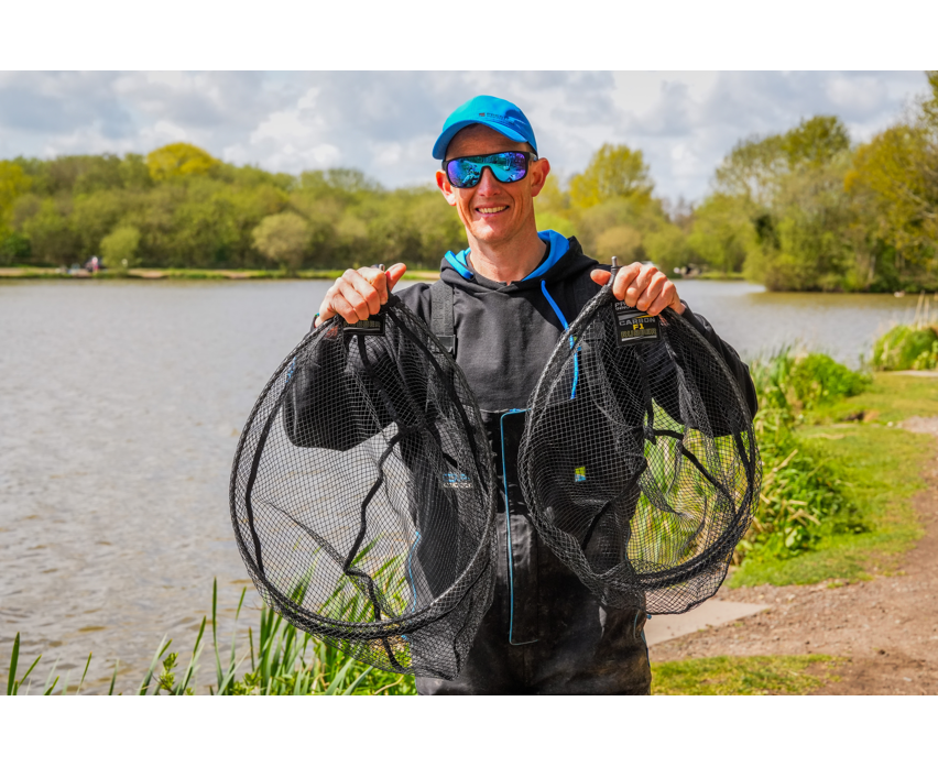 Carbon F1 Latex Landing Net 16